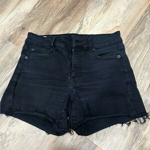 American Eagle Outfitters Black Jean Shorts
